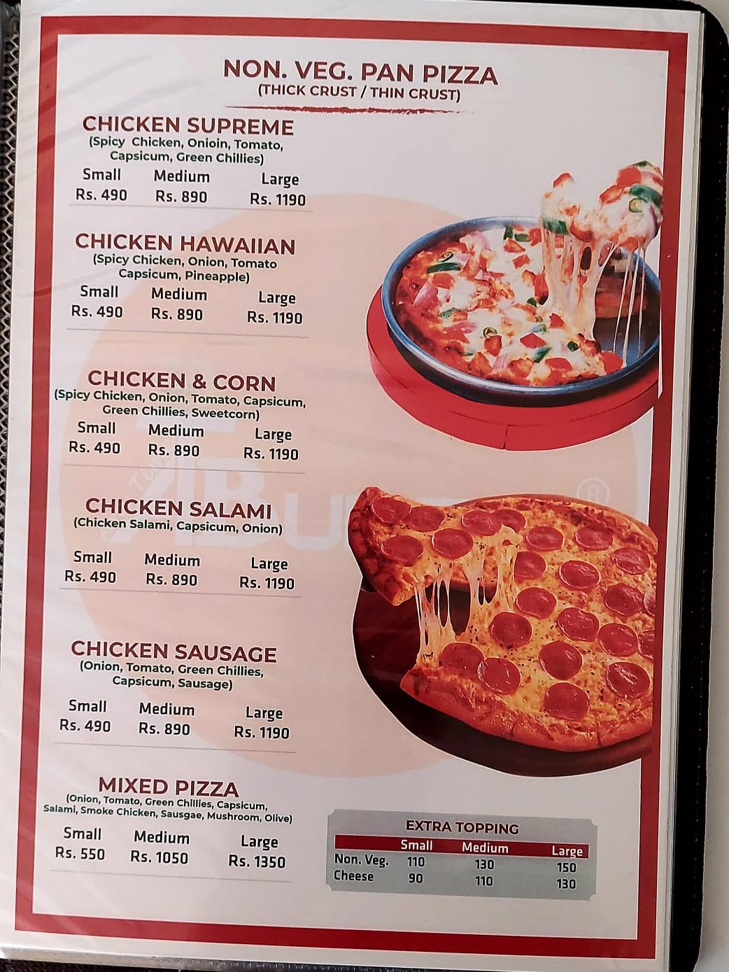 Menu Page 7
